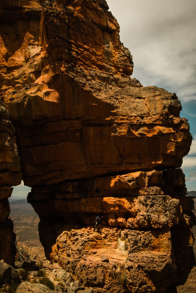 2021 - On a commercial for Dri Food Co. Hiked and camped in Wolfberg Arch, Cerderberg, South Africa